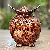 Wood statuette,