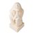 Sandstone sculpture, 'A Fervent Prayer' - Unique Stone Sculpture of Praying Girl (image 2f) thumbail