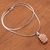 Pearl pendant necklace, 'Rose Cluster' - Pearl pendant necklace (image 2b) thumbail