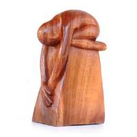 Wood statuette,