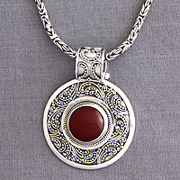 Featured review for Carnelian necklace, Luxury