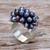 Pearl cluster ring, 'Grape Cluster' - Pearl cluster ring thumbail