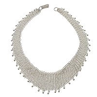 Sterling silver necklace,