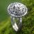 Sterling silver cocktail ring, 'Talisman Shield' - Sterling silver cocktail ring thumbail