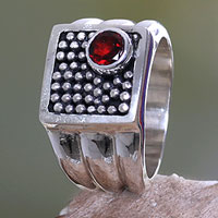 Garnet cocktail ring Combination Indonesia
