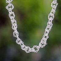 Long chain necklace,