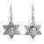 Pearl dangle earrings, 'Bali Star' - Pearl dangle earrings (image 2a) thumbail