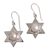 Pearl dangle earrings, 'Bali Star' - Pearl dangle earrings (image 2b) thumbail