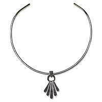Sterling silver choker,