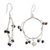 Pearl dangle earrings, 'Ode to Friendship' - Pearl dangle earrings (image 2c) thumbail
