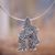 Garnet choker, 'Rama and Sita' - Garnet choker thumbail