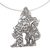 Garnet choker, 'Rama and Sita' - Garnet choker (image 2a) thumbail