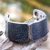 Sterling silver cuff bracelet, 'Beach Pebbles' - Sterling silver cuff bracelet thumbail