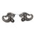 Sterling silver cufflinks, 'Arjuna' - Sterling Silver Cufflinks (image 2a) thumbail