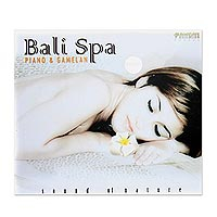 Bali Spa offers music for pure relaxation, fostering a sense of well-being and balance. From Maharani Records, this album features the encounter of a melodious piano with the uniqueness of a traditional  gamelan  orchestra. The importance of the gamelan goes beyond the pleasure of music and into the realm of ritual ceremony. Each instrument in the ensemble is considered a work of art and an object of devotion. Primarily based on percussion instruments like gongs, drums and xylophones, the gamelan also includes flutes amongst other instruments. The multiple layers of harmony often accompany dances and ceremonial events.  The CD features 10 tracks: 1. Sunrise at Paradise  2. Ratu Anom (named after a legendary Balinese princess).  3. White San