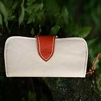 Leather wallet Tangerine Fling Indonesia