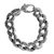 Sterling silver link bracelet, 'Circle of Braids' - Women's Sterling Silver Link Bracelet from Indonesia (image 2a) thumbail