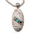 Amethyst and labradorite pendant necklace, 'Regal Fantasy' - Sterling Silver and Labradorite Pendant Necklace (image 2a) thumbail