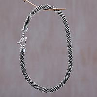 Sterling silver chain necklace Eternity Indonesia