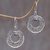 Amethyst dangle earrings, 'Royal Princess' - Amethyst dangle earrings thumbail