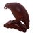Wood sculpture, 'Mighty Eagle' - Unique Wood Bird Sculpture (image 2c) thumbail