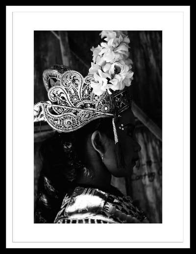 'Balinese Woman's Hairdo'