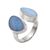 Opal cocktail ring, 'Never Apart' - Modern Sterling Silver and Opal Ring (image 2c) thumbail