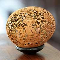 Coconut shell sculpture Forest Vendors Indonesia