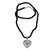 Amethyst heart necklace, 'Dream Love' - Amethyst heart necklace (image 2a) thumbail