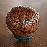 Coconut shell sculpture Busy Bees Indonesia