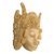 Wood mask, 'Balinese Mother Earth' - Cultural Crocodile Wood Mask (image 2d) thumbail