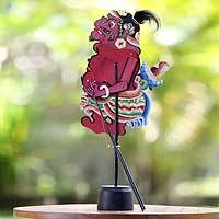 Leather shadow puppet,
