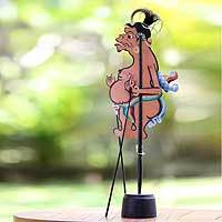 Leather shadow puppet,