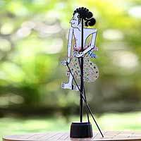 Leather shadow puppet,