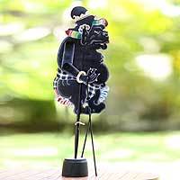Leather shadow puppet,