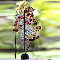 Leather shadow puppet Singa the Lion Indonesia