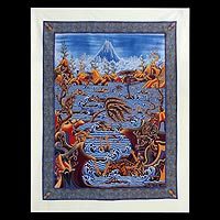 Batik art,