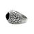 Men's onyx domed ring, 'Denpasar Hero' - Men's onyx domed ring (image 2b) thumbail