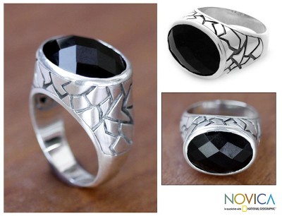 Mens onyx ring, Tabanan Hero