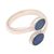 Opal wrap ring, 'Close to You' - Unique Indonesian Sterling Silver and Opal Wrap Ring (image 2f) thumbail