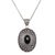 Onyx pendant necklace, 'Black Java Sun' - Onyx pendant necklace (image 2a) thumbail