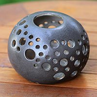 Ceramic candleholder,