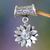 Sterling silver pendant, 'April Daisy' - Fair Trade Sterling Silver and Cubic Zirconia Pendan thumbail