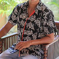 Men s cotton shirt Tiger Scratch Indonesia