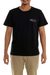 Men's 100% cotton Novica logo tee, 'Novica in Black' - Men's Fair Trade Logo Tee (image 2a) thumbail