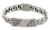 Men's sterling silver bracelet, 'Batik Shield' - Men's Hand Crafted Sterling Silver Link Bracelet (image 2a) thumbail