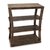 Rustic Teakwood Bookcase - Balinese Hourglass | NOVICA