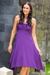 Jersey knit dress, 'Java in Purple Chic' - Jersey knit dress thumbail