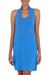 Jersey knit dress, 'New Denpasar Blue' - Jersey knit dress (image 2b) thumbail