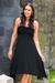 Jersey knit dress, 'Black Java Chic' - Jersey knit dress thumbail
